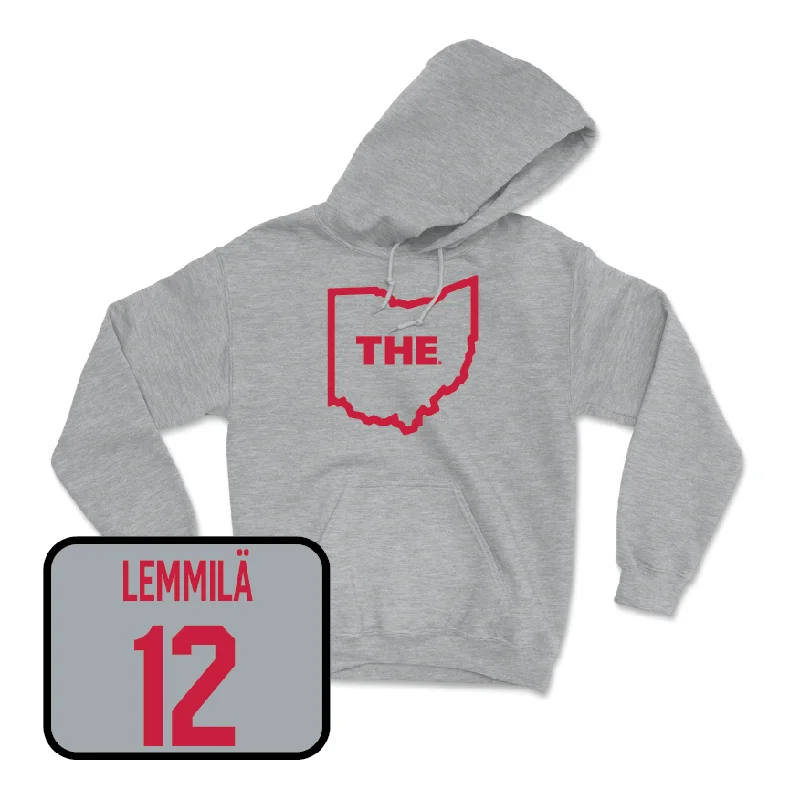 Sport Grey Women's Basketball The Hoodie - Elsa Lemmilä Hoodie with Sequins Glamorous Eye-catching Sport Grey Women's Basketball The Hoodie - Elsa Lemmilä Hoodie with Sequins Glamorous Eye-catching