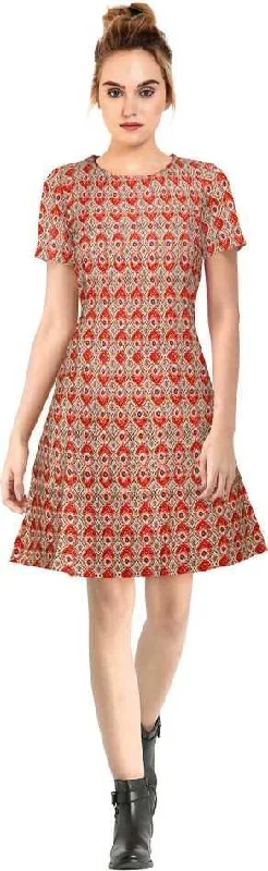 ALAI_BLACK DESIGNER DRESS CREPE