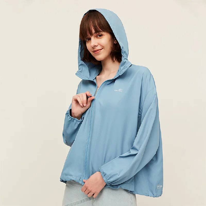 Women's Standard Quick Dry Sun Prodective Hoodie UPF 50+ Hoodie with High Neck Warm Protective Women's Standard Quick Dry Sun Prodective Hoodie UPF 50+ Hoodie with High Neck Warm Protective