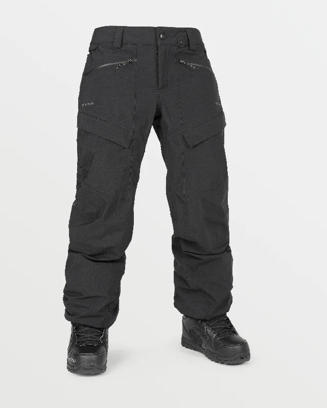Womens V.Co At Stretch Gore-Tex Pants - Black Cozy Full-Length Pants