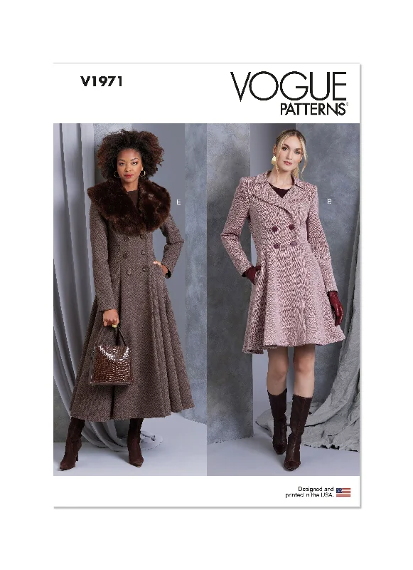 Voguepattern V1971 Misses' Jacket Jersey Jacket Tulle Jacket Batik Jacket
