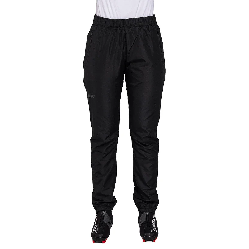 Swix Infinity Hybrid Wind Full Zip XC Pants - Women's Warm Wool Trousers