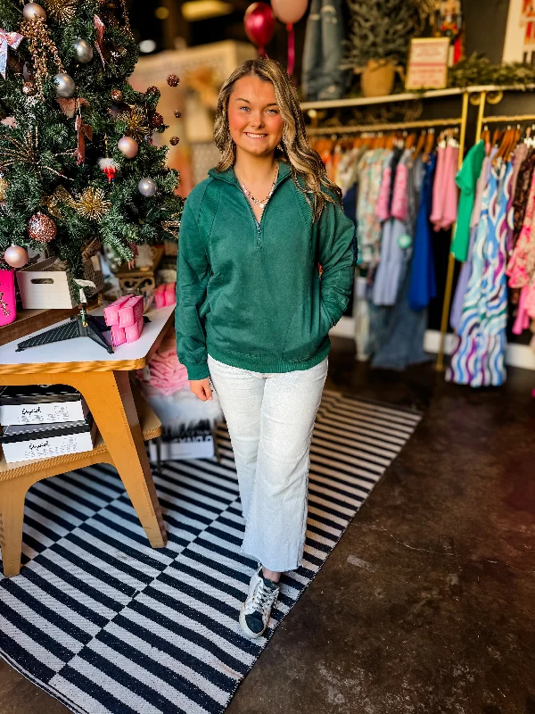 Oversized Sweatshirt Henley, 2 Colors Hoodie with Button Classic Timeless