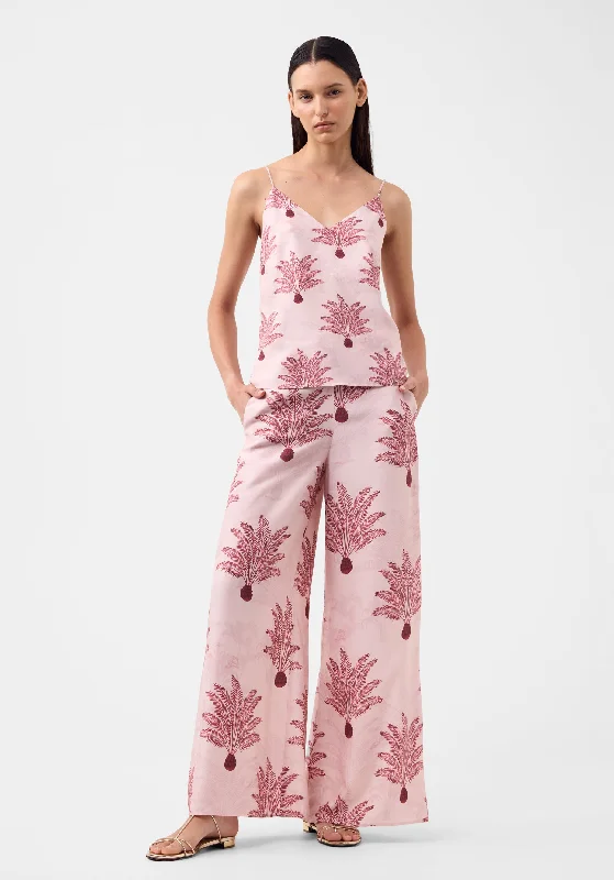 Alessandra Pant_Blush Lightweight Linen Pants