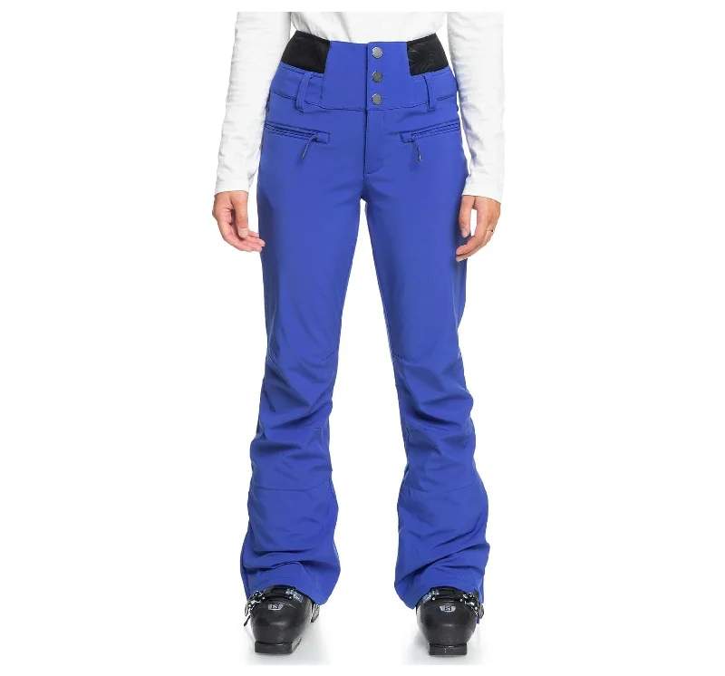 Roxy Rising High Snow Pants - Women's Comfortable Wide-Leg Pants