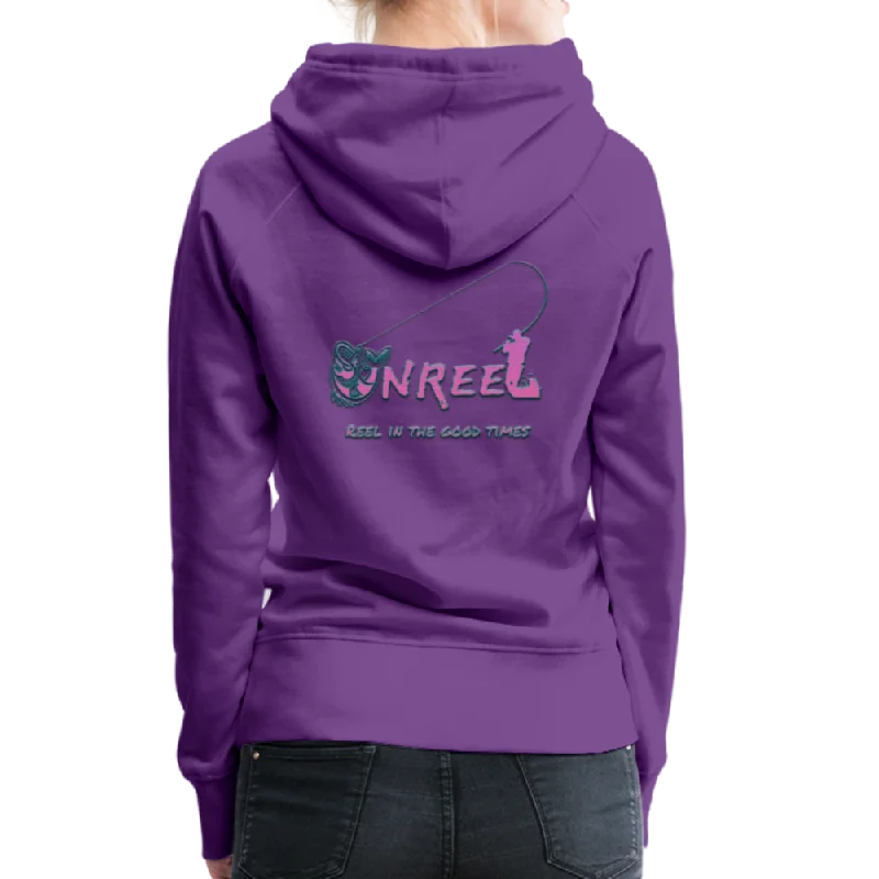 Women’s Unreel Premium Hoodie Hoodie with Pocket Utility Practical