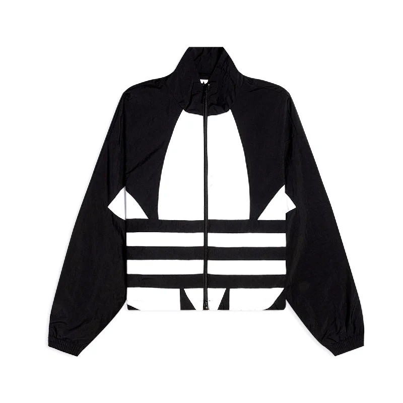 Adidas Women's Large Logo Track Jacket Striped Jacket Polka Dot Jacket Floral Jacket