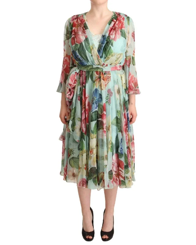Dolce & Gabbana  Women's Floral Print Dress