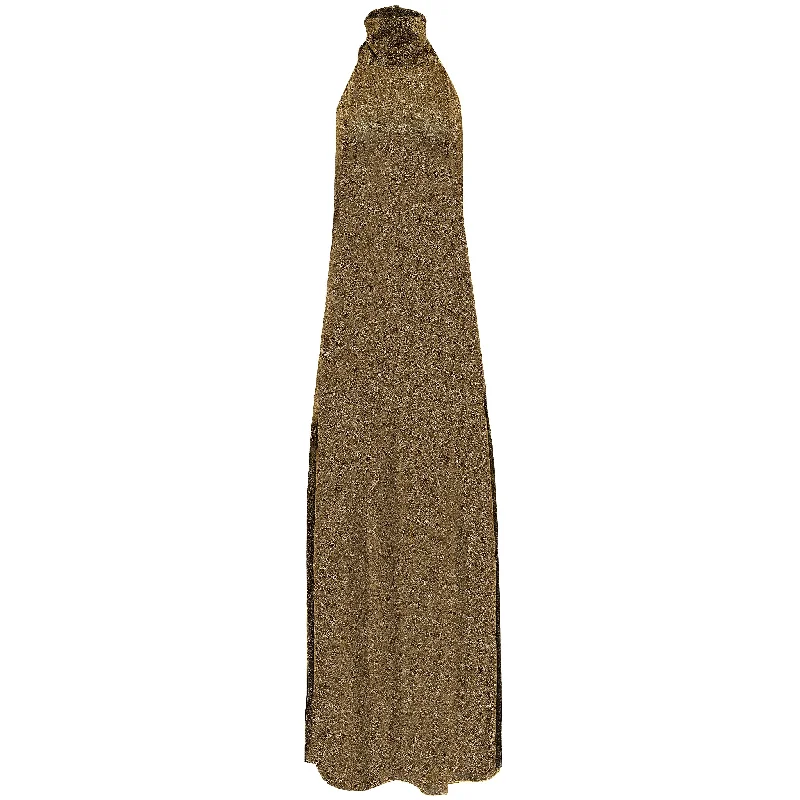 Lumiere Turtle Neck Dress Sand