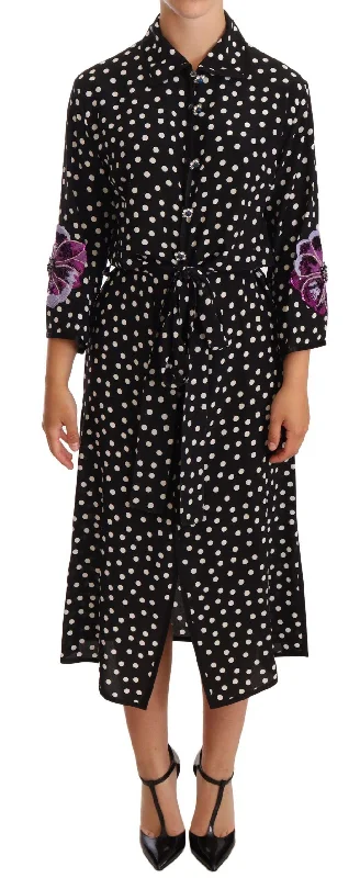 Dolce & Gabbana  Polka Dot Silk Dress