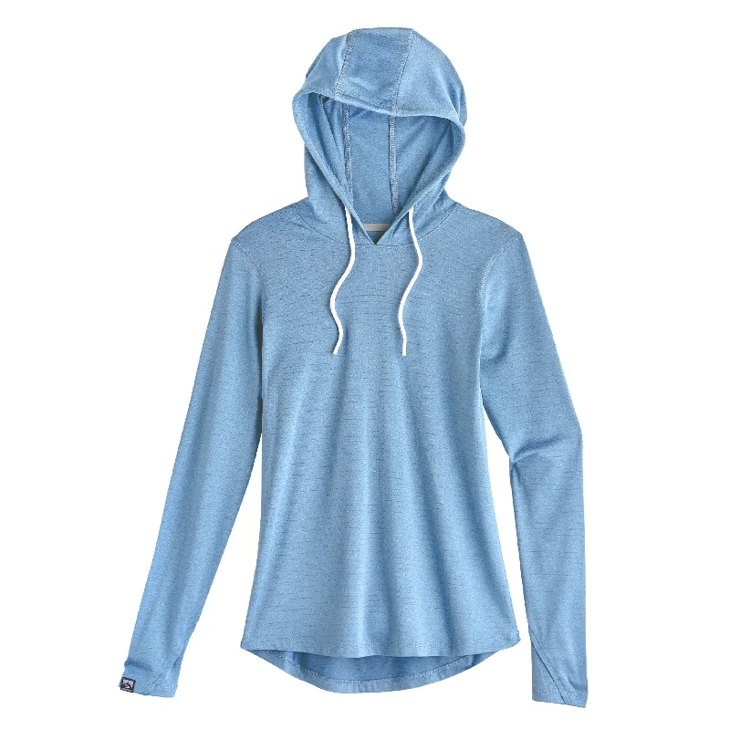Sightseer Long Sleeve UPF 30+ Hoodie - Women's Hoodie with Back Slit Movement Comfort Sightseer Long Sleeve UPF 30+ Hoodie - Women's Hoodie with Back Slit Movement Comfort