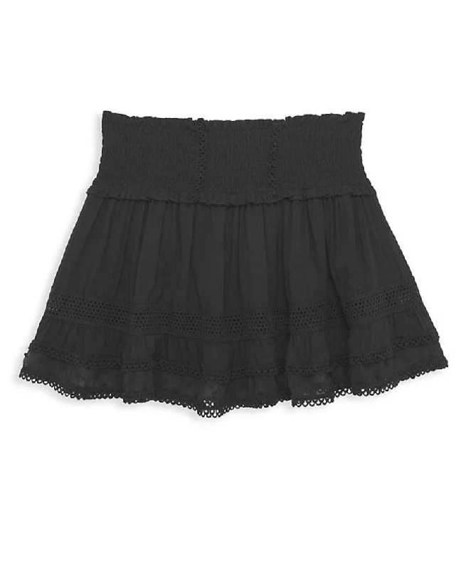 Katie J NYC Lara Skirt in Black (Tween) Assorted Colors cashmere skirt soft