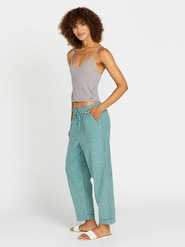 Sunday Strut Pants - Deep Sea Comfortable Maternity Pants