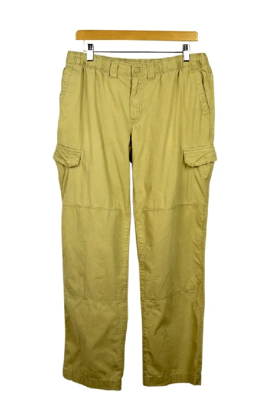 Beige Iron Knee Cargo Pant Sleek Black Pants