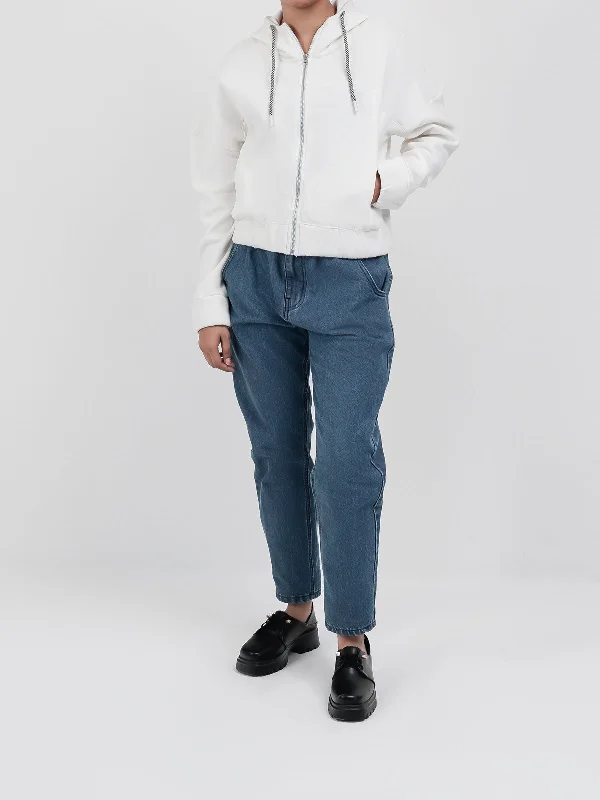 "VIRGO" Zipper Casual Fleece Hoodie Hoodie with Tie-Dye Psychedelic Retro