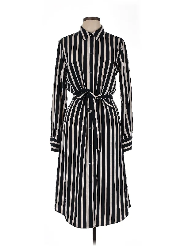 Casual Dress Tunics Solid Classic