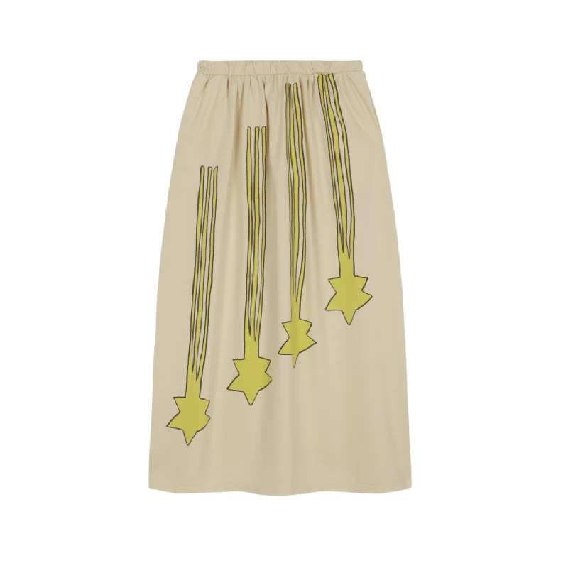 Stars Skirt vintage skirt charm