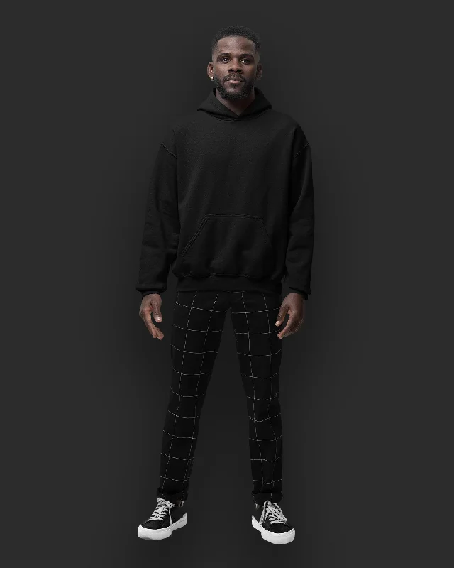 Solid Hoodie: Black Hoodie Sweatshirt Pullover
