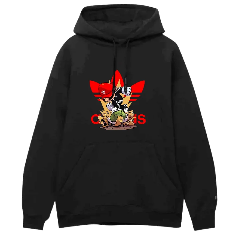 Adidas Hoodie Hoodie with Mesh Breathable Sporty
