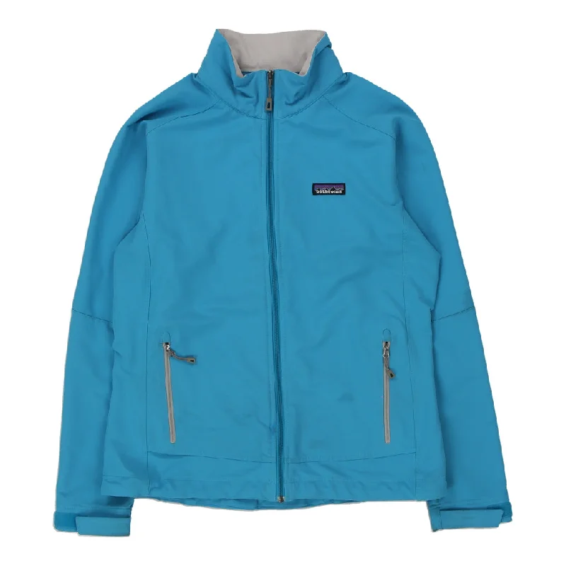 Patagonia Fleece Jacket - Medium Blue Polyester Fleece Jacket Down Jacket Feather Jacket
