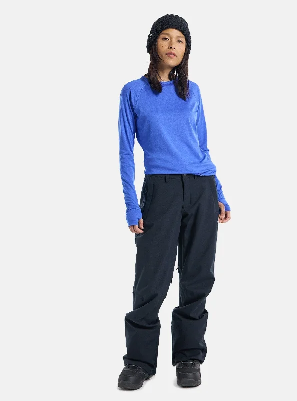 Burton Society Snowboarding Pants - Women's Trendy Wide-Leg Pants