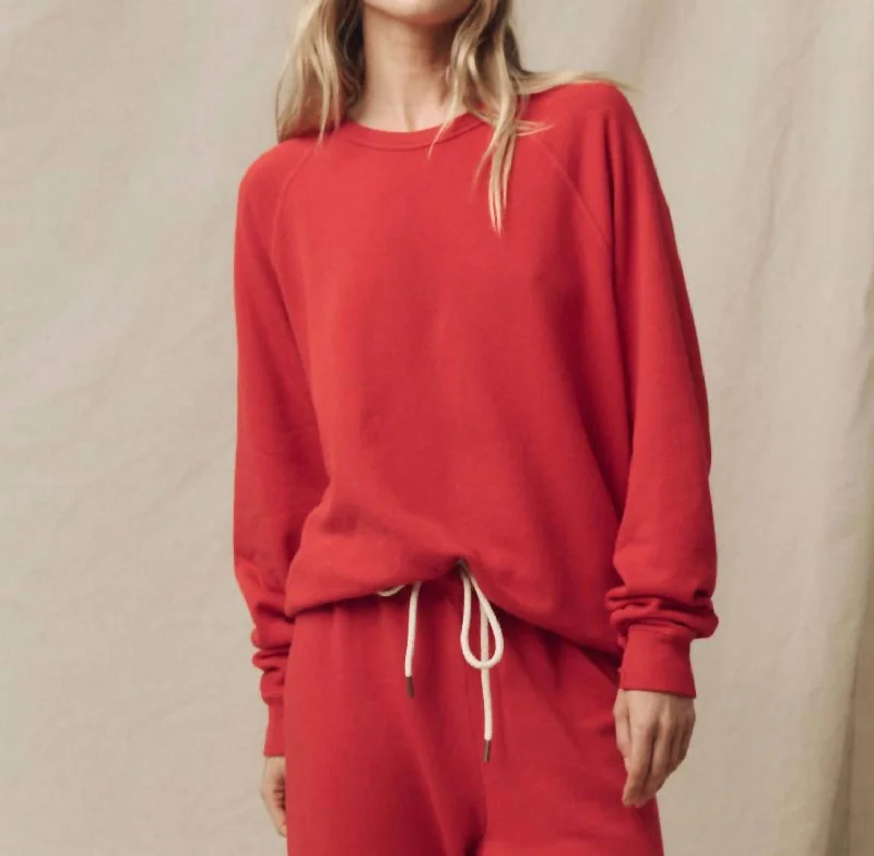 College Sweatshirt In Campfire Hoodie with Turtle Neck Cozy Winter