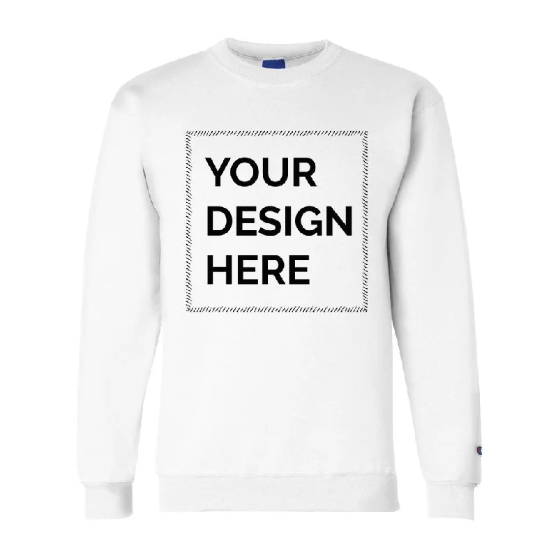 Unisex Champion Sweatshirt - S600 Cotton Hoodie Fleece Lining Warmth