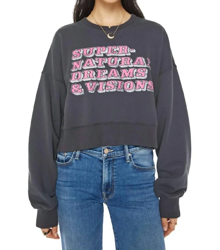 Winger Sweatshirt In Supernatural Hoodie with Fur Luxurious Winter