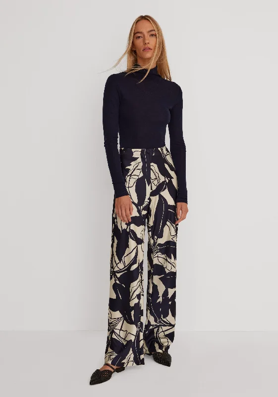 Sabine Pant_Print Chic Faux Leather Pants