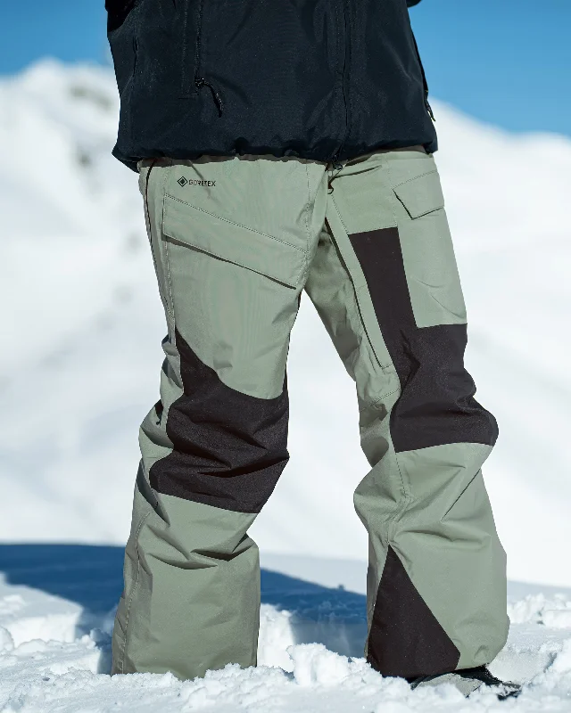 Womens V.Co At Stretch Gore-Tex Pants - Lichen Green Chic Slim Fit Pants