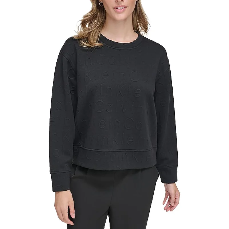 Womens Crewneck Comfy Sweatshirt Hoodie with Raw Hem Edgy Unfinished