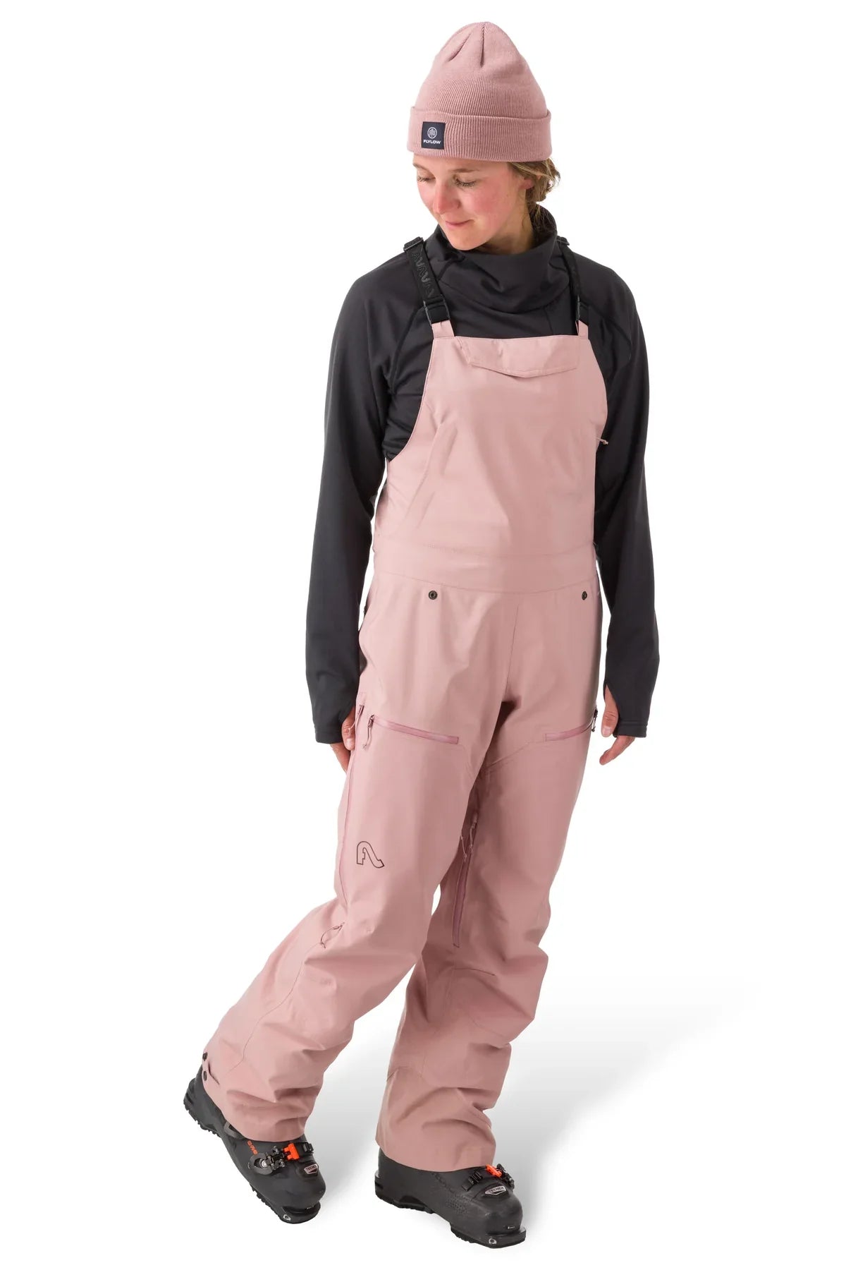 Flylow Moxie Bib Pant - Women's Stylish Slim Trousers