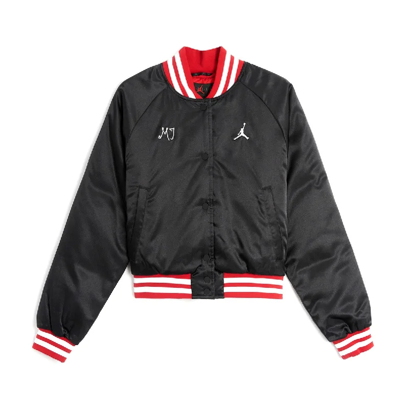 Jordan Women's Varsity Jacket Hooded Jacket Caped Jacket Shawl Collar Jacket