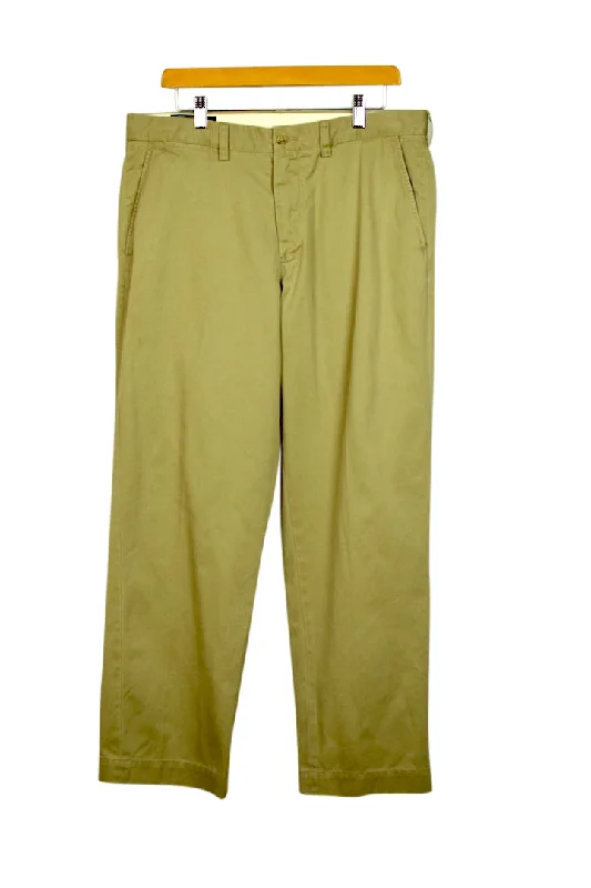 Ralph Lauren Chino Pant Comfortable Wide-Leg Pants