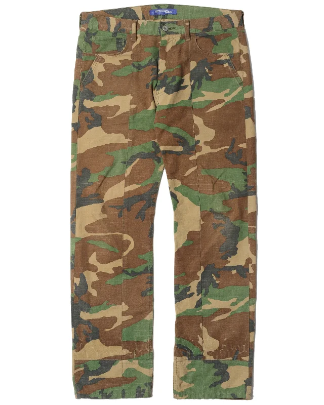 Junya Watanabe Camouflage Pants Stylish Casual Pants