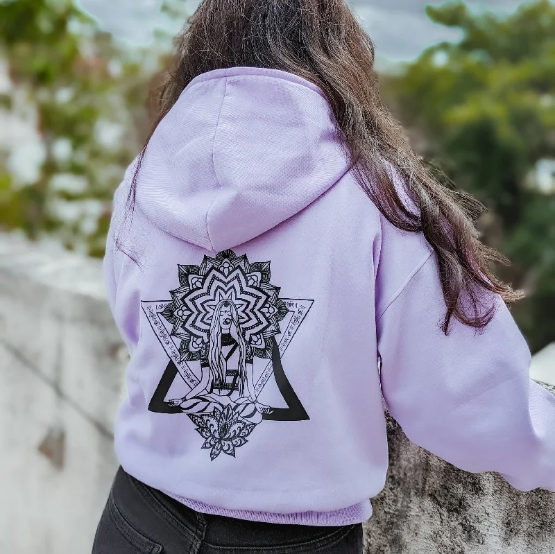 The Essence - Printed Oversized Hoodie Hoodie with Pastel Soft Subtle