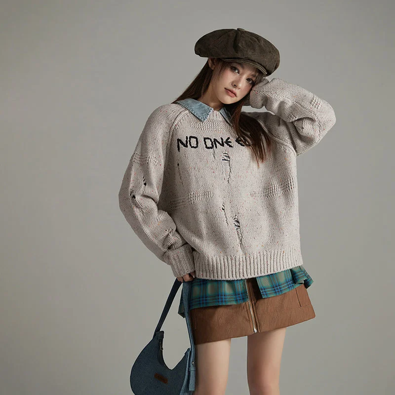 Raglan Oversize Knit Sweater Open Front Closed Front Wrap Front