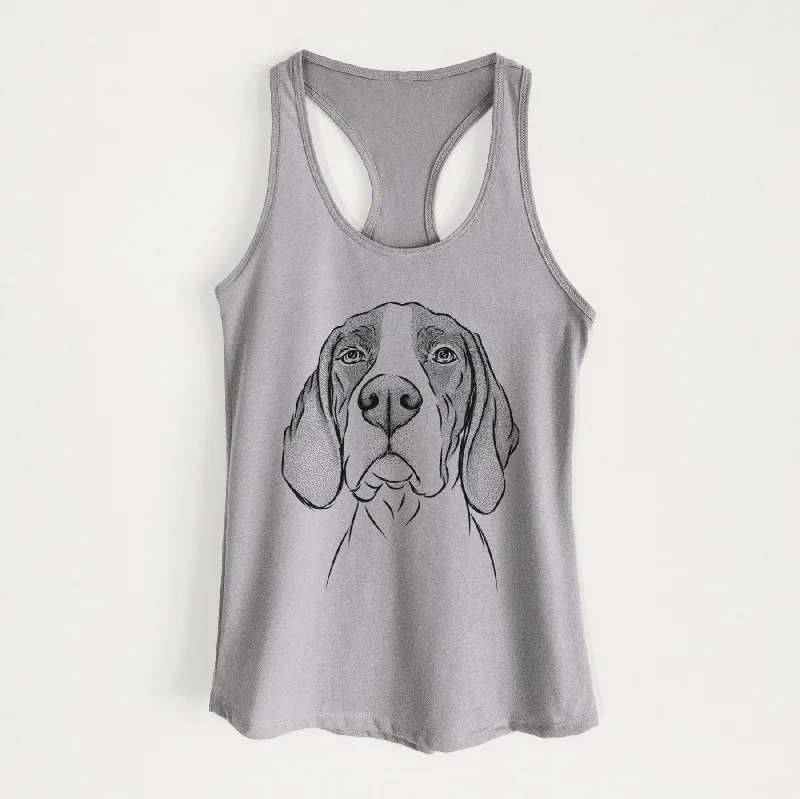Liam the English Pointer - Women's Racerback Tanktop casual tank top