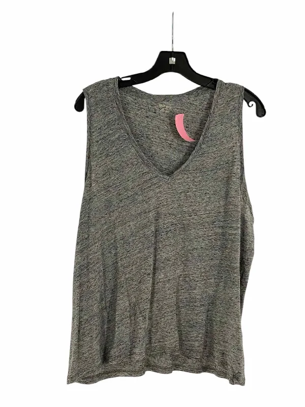 MadeWell Size XL Gray Tank Top flowy tank top