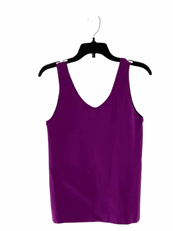 White House Black Market Size M Purple Tank Top chic tank top