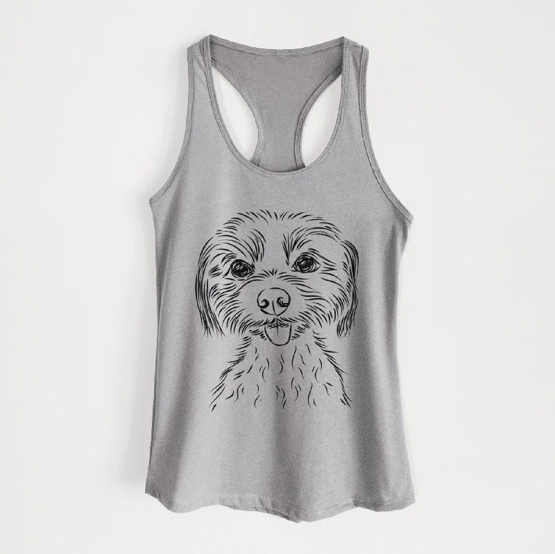 Mater the Yorkshire Terrier - Women's Racerback Tanktop breathable tank top
