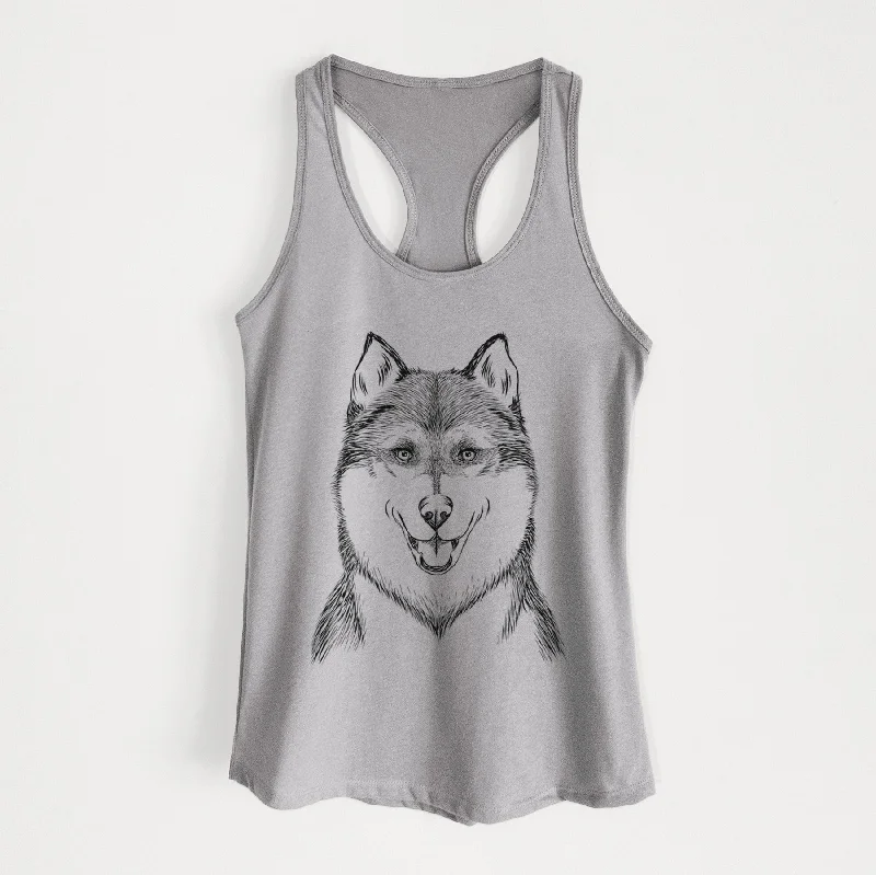 Koda the Siberian Husky - Women's Racerback Tanktop essential tank top