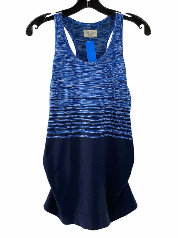 Athleta Size XL Blue navy Athletic Tank Top cherry red tank