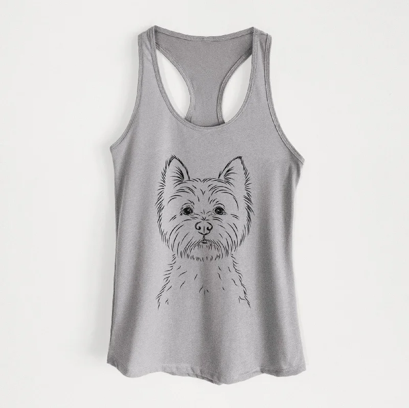 Murphy the West Highland Terrier - Women's Racerback Tanktop cozy tank top