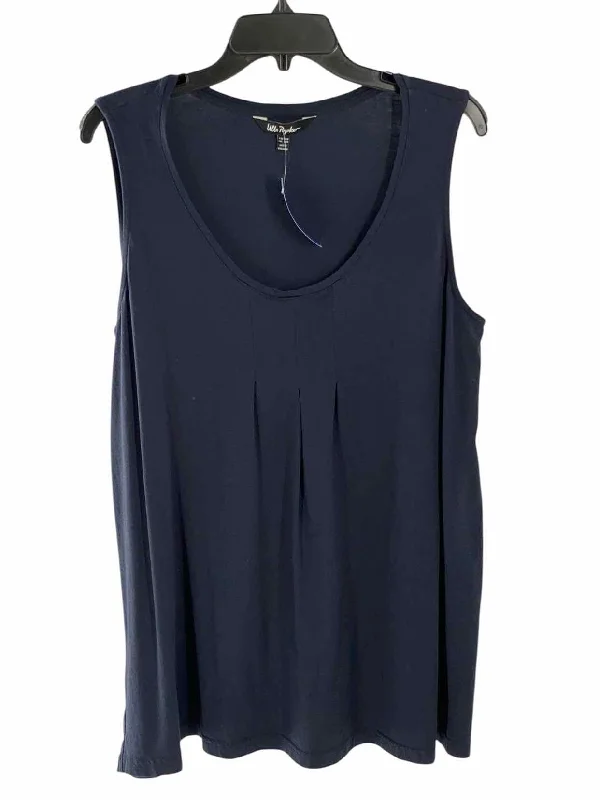 Ulla Popken Size 16/18 Navy Tank Top boho tank top