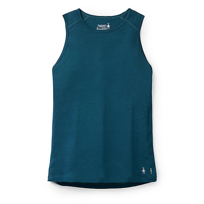 MRC Branded Women's Active Ultralite High Neck Tank turquoise tank top