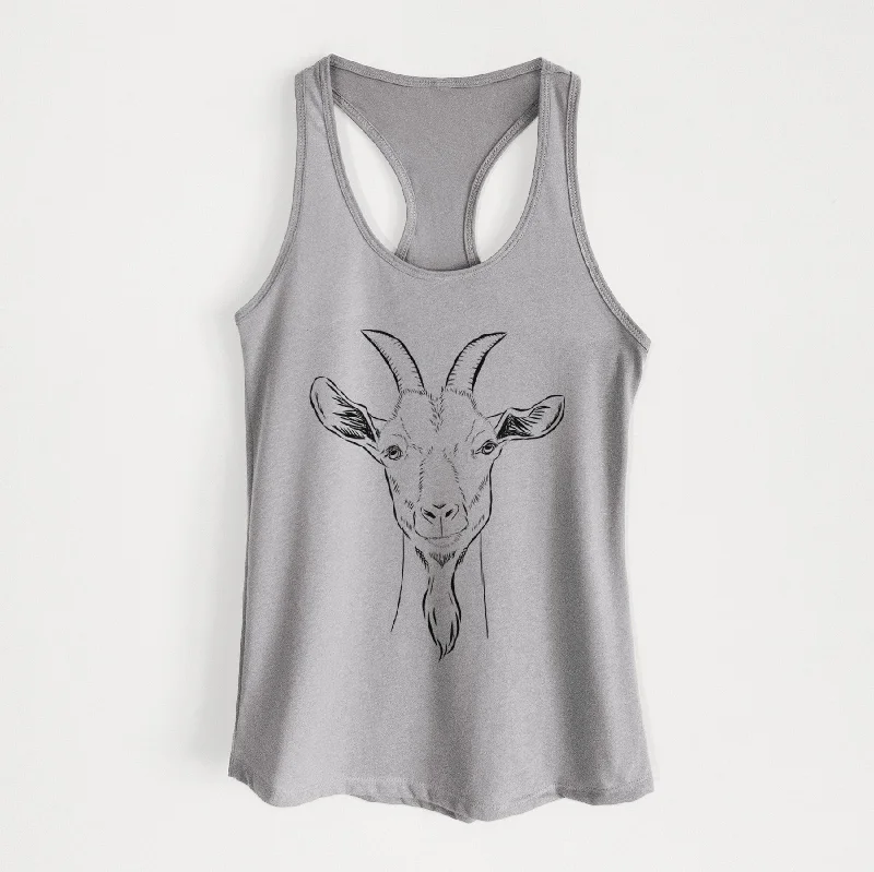 Gunnar the Goat - Women's Racerback Tanktop bright tank top