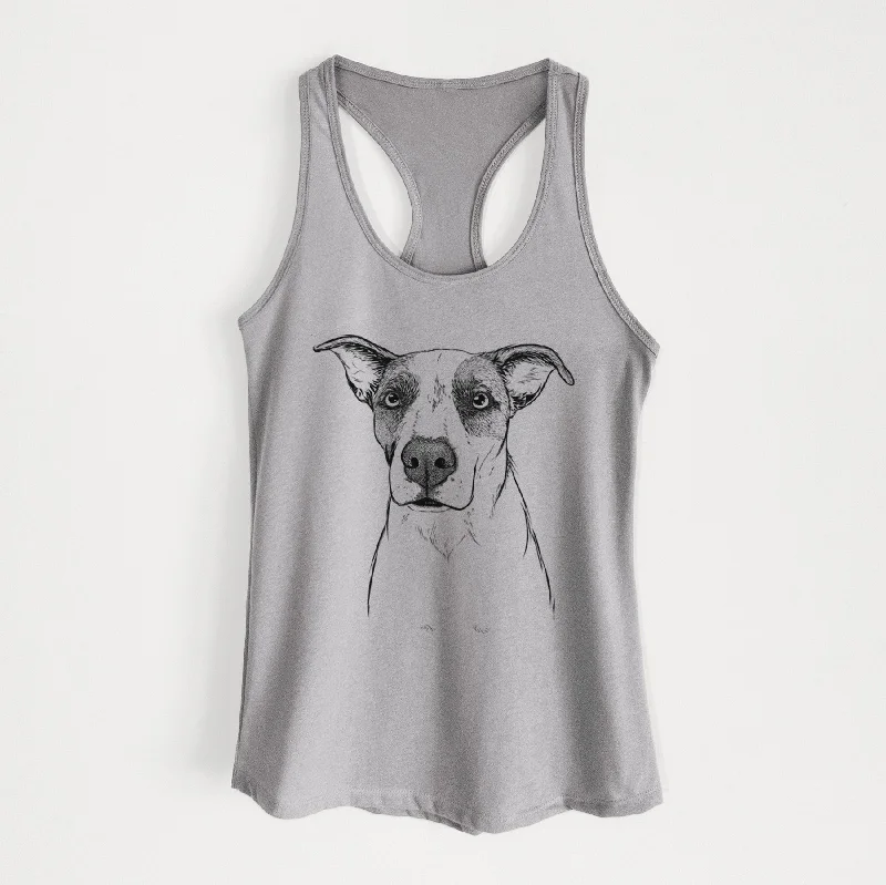 Lily the Mixed Breed - Women's Racerback Tanktop summer tank top