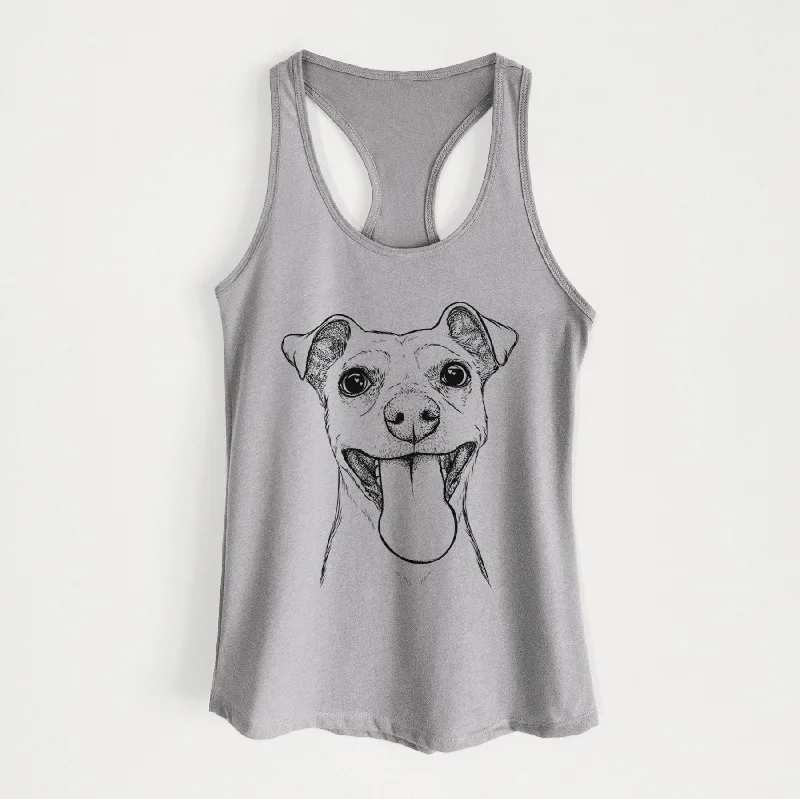 Lemmie the Mixed Breed - Women's Racerback Tanktop crossback tank top