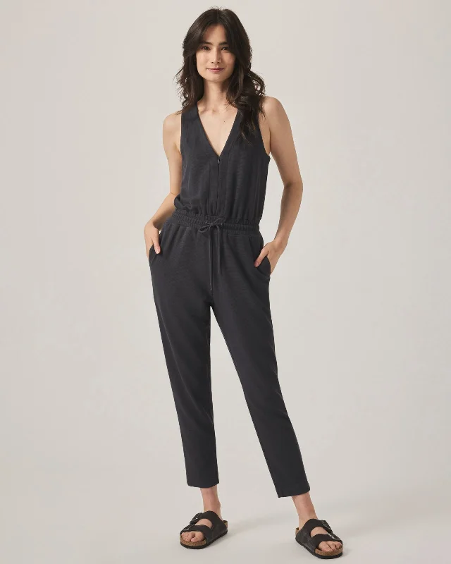 Waffle Scuba Tank Jumpsuit activewear tank top